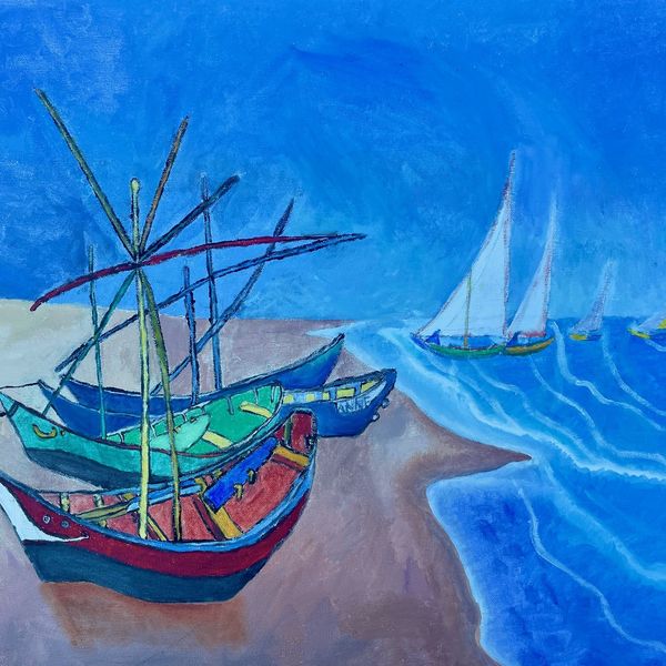 2019-08 Ships Riding the Waves