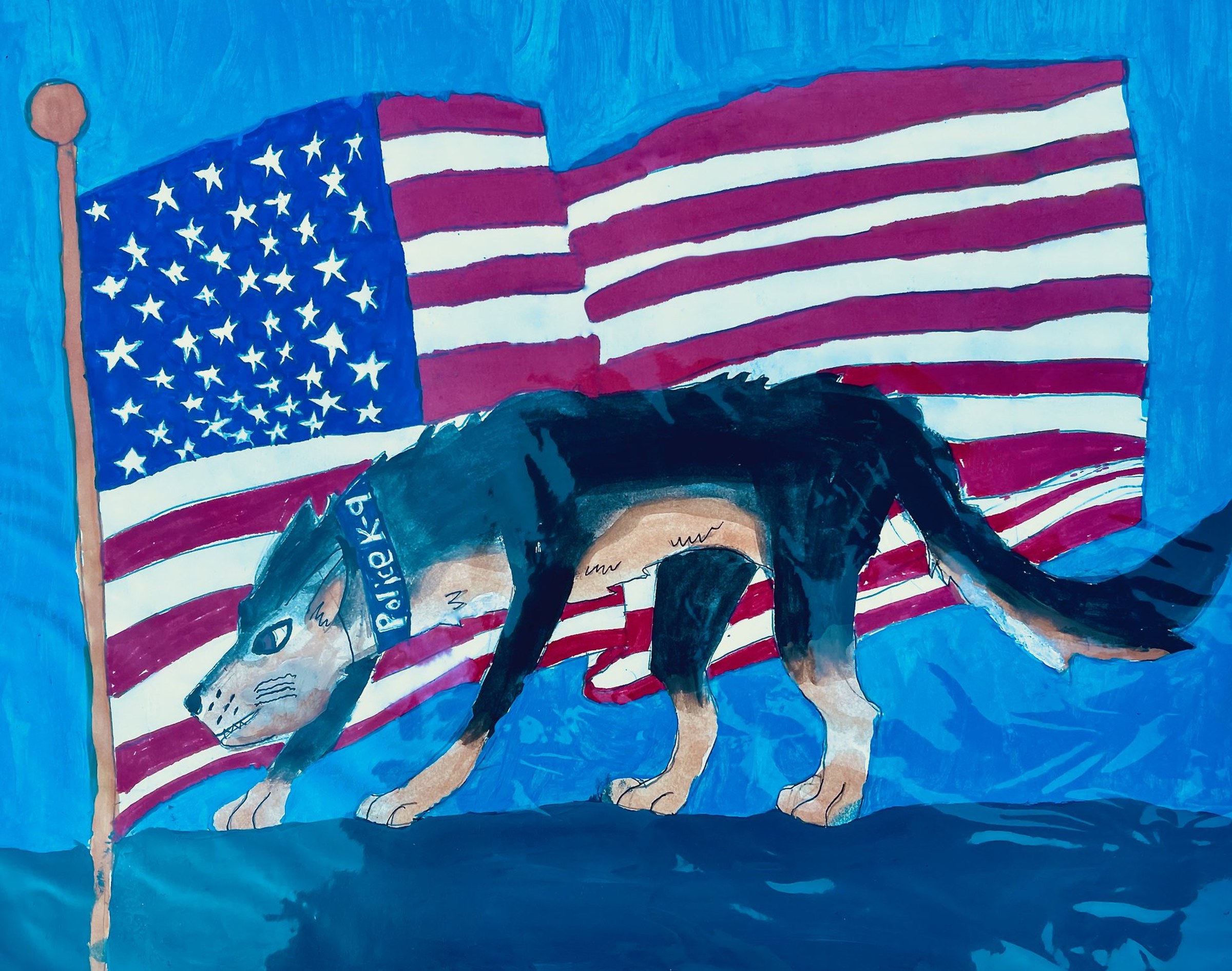 2018-08 American Police Dog