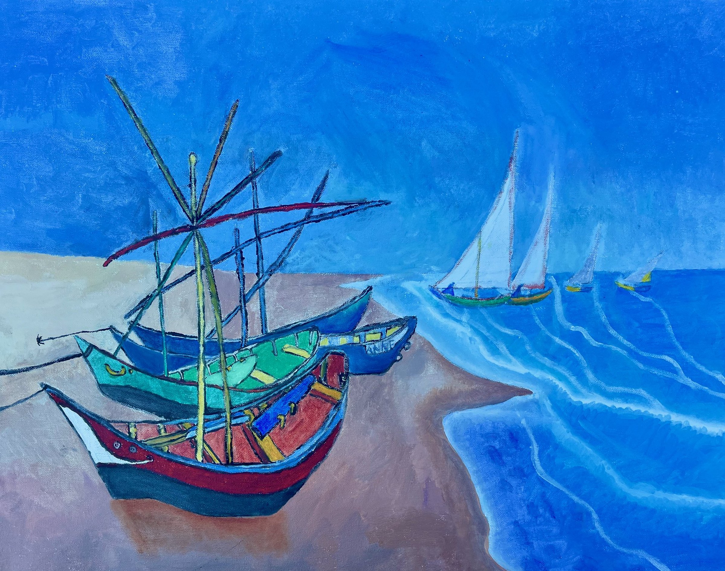 2019-08 Ships Riding the Waves
